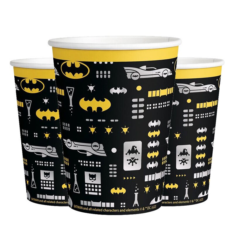 Batman Hero - Pappmuggar 8-pack