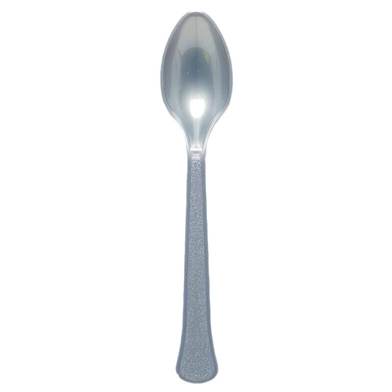 Plastskedar Silver 24-pack