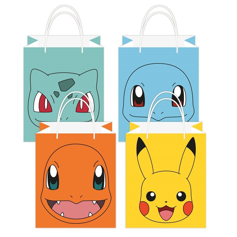 Pokémon - Kalaspåsar i papper 8-pack