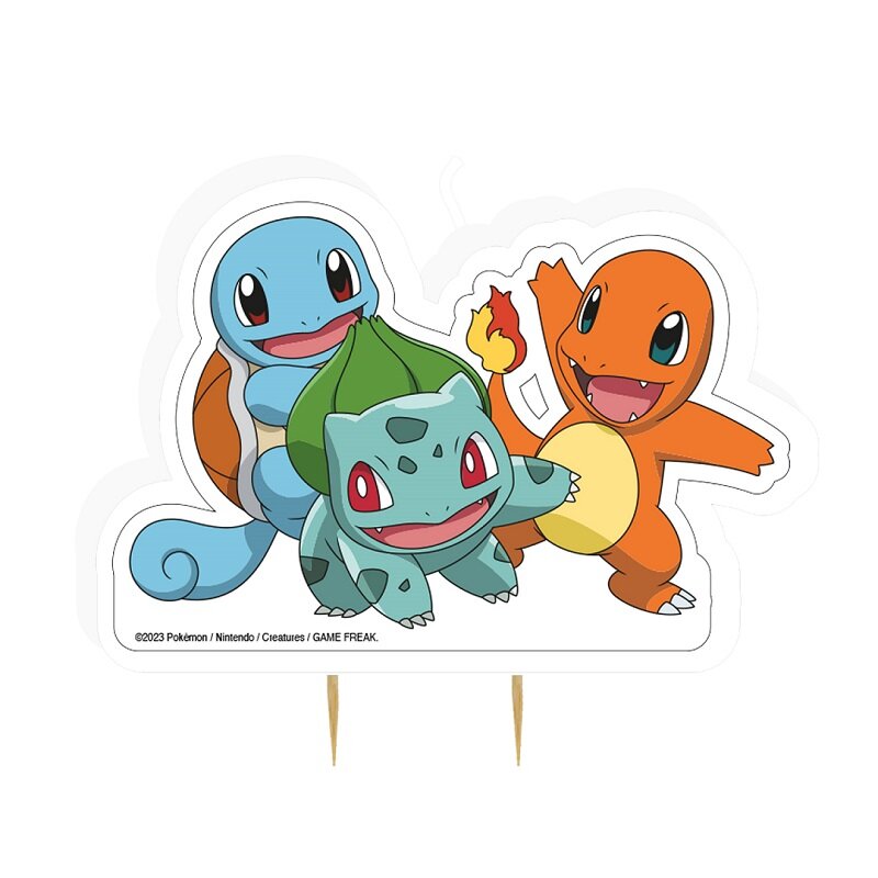 Pokémon - Tårtljus 6 x 8 cm