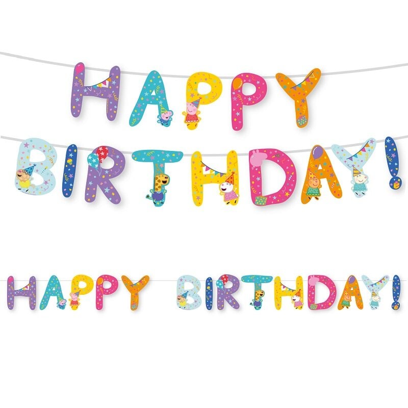 Peppa Pig Birthday - Girlang Happy Birthday