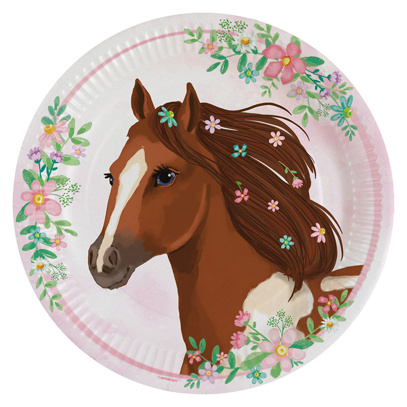 Beautiful Horses - Tallrikar 8-pack