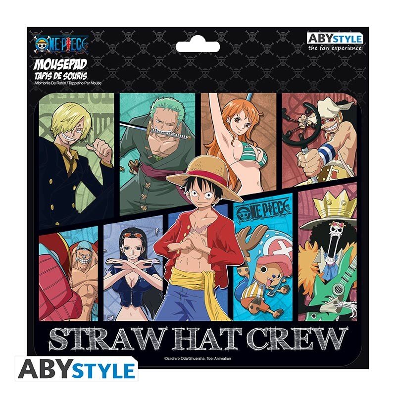One Piece - Musmatta Straw Hat Crew 19 x 23 cm