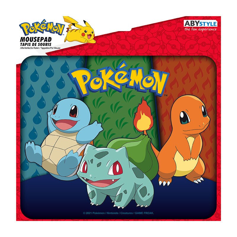 Pokémon - Musmatta Starters Kanto 19 x 23 cm