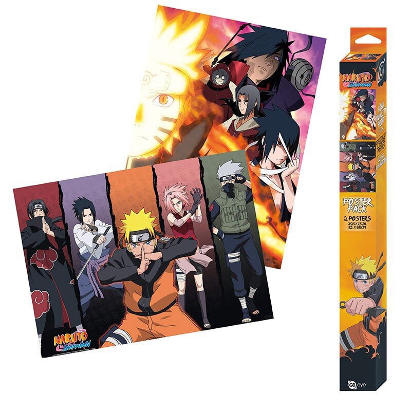 Posters - Naruto Shippuden Groups 2-pack