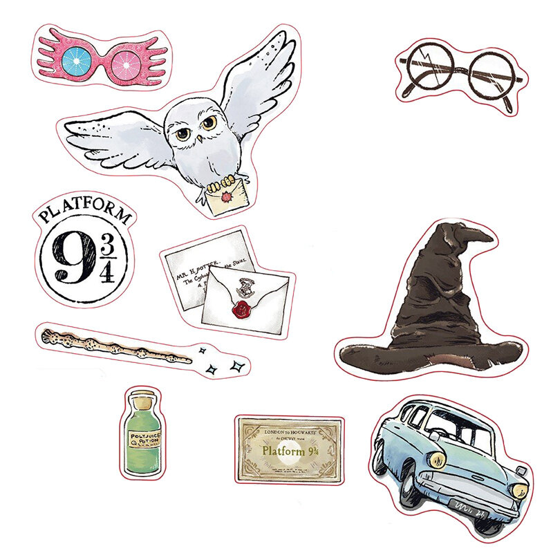 Harry Potter - Stickers Magical Objects 10-pack