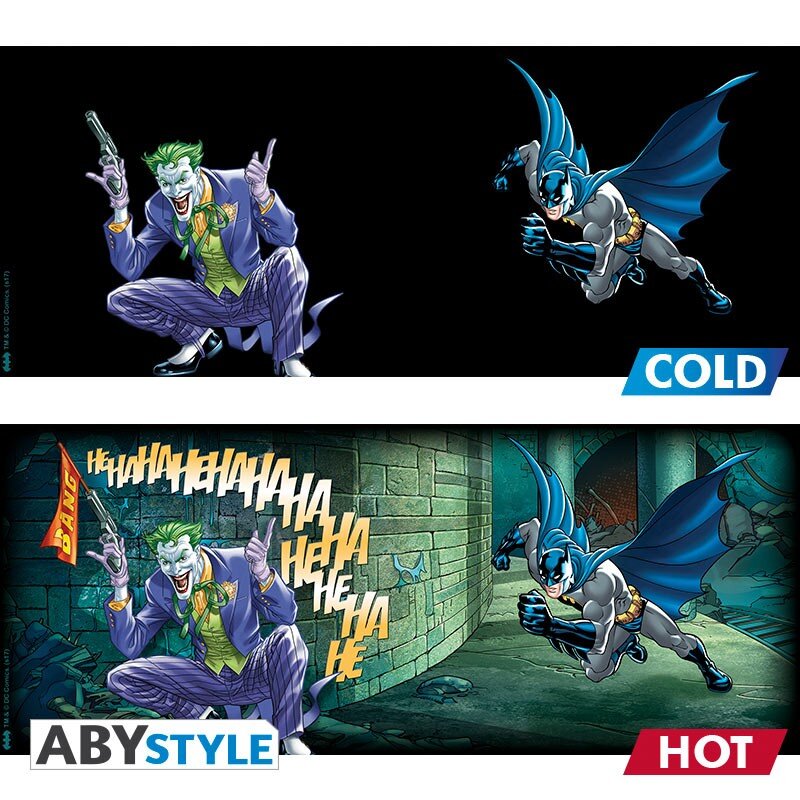 Batman vs Joker Heat Change Porslinsmugg