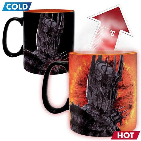The Lord of the Rings, Sauron Heat Change Porslinsmugg