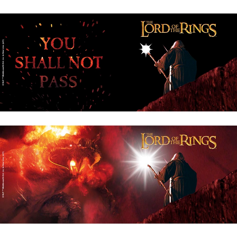 The Lord of the Rings Moria Heat Change Porslinsmugg