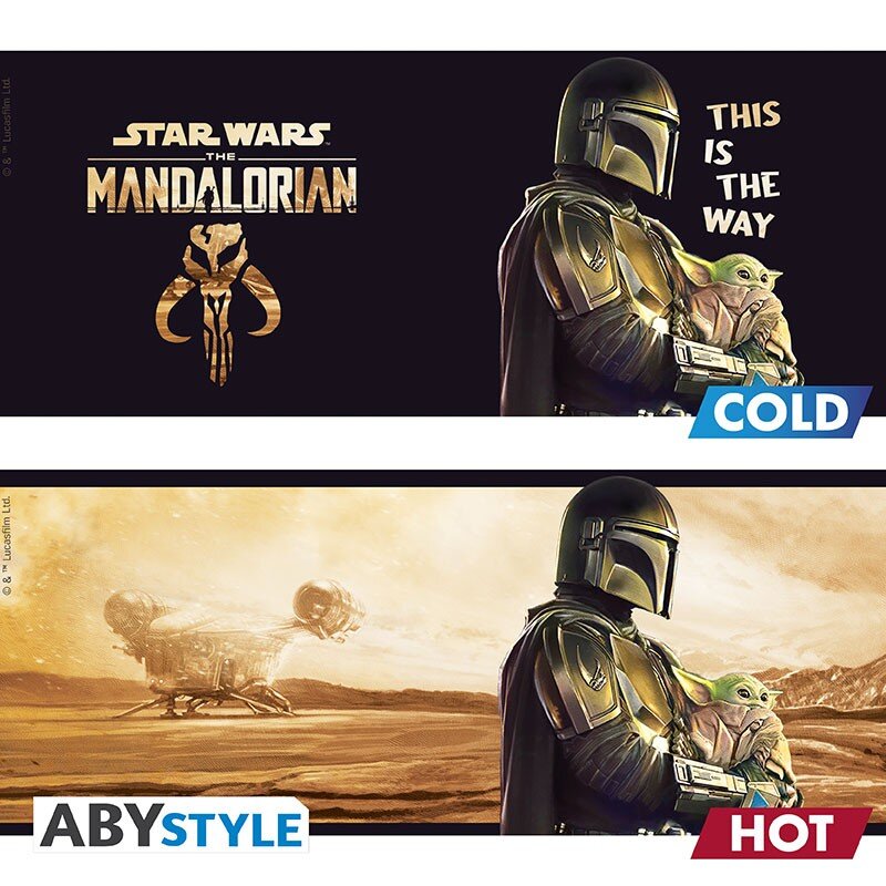 The Mandalorian Heat Change Porslinsmugg