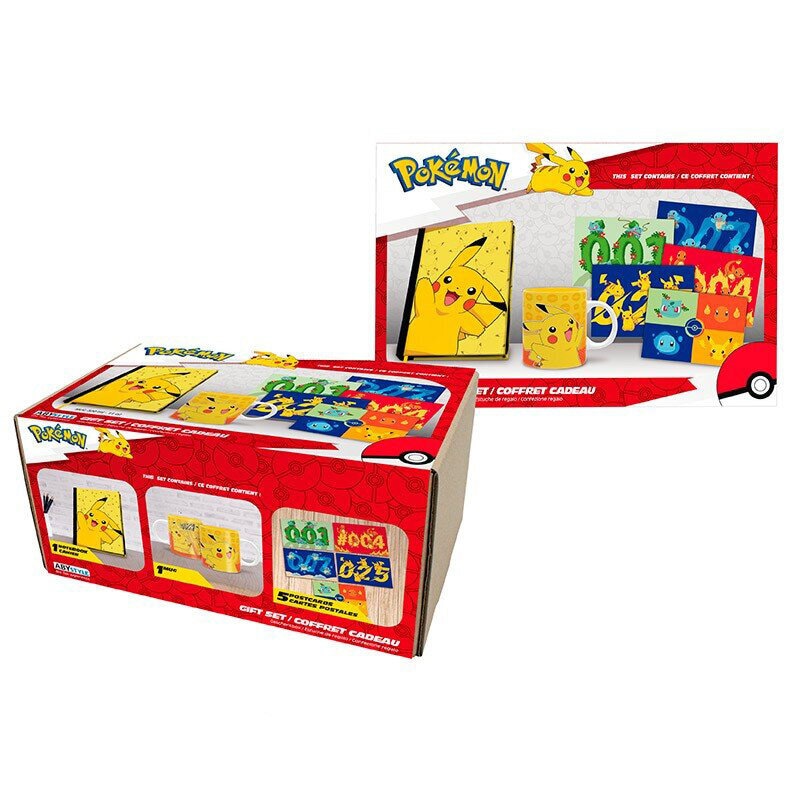 Pokémon - Presentkit Anteckningsbok & Mugg