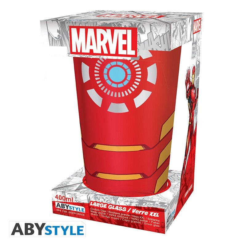 Marvel Avengers - Dricksglas Iron Man 40 cl