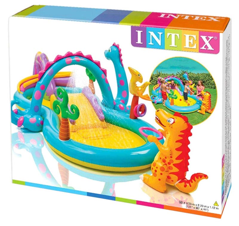 Intex Dinoland Barnpool - Vattenpark 