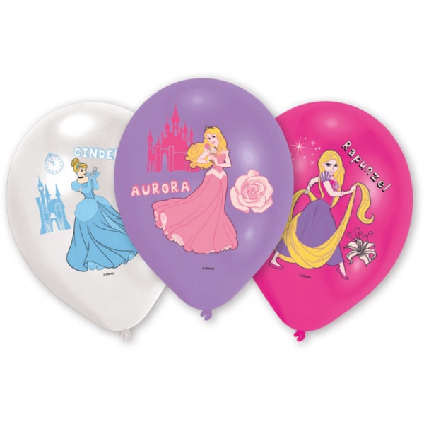 Disney Prinsessor - Ballonger 6-pack