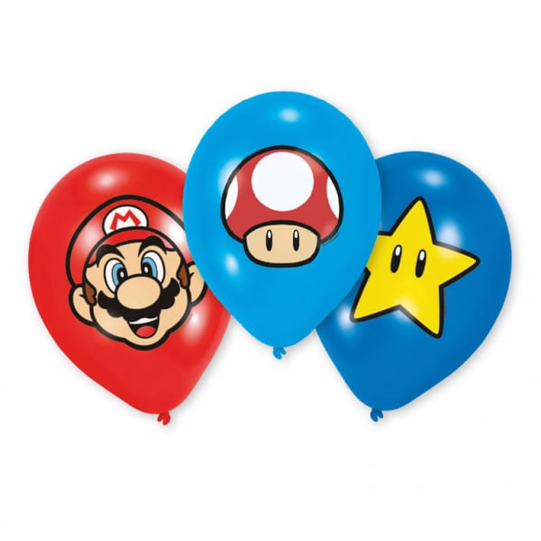 Super Mario, Ballonger 6-pack