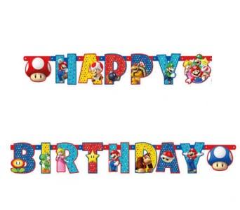 Super Mario - Girlang Happy Birthday