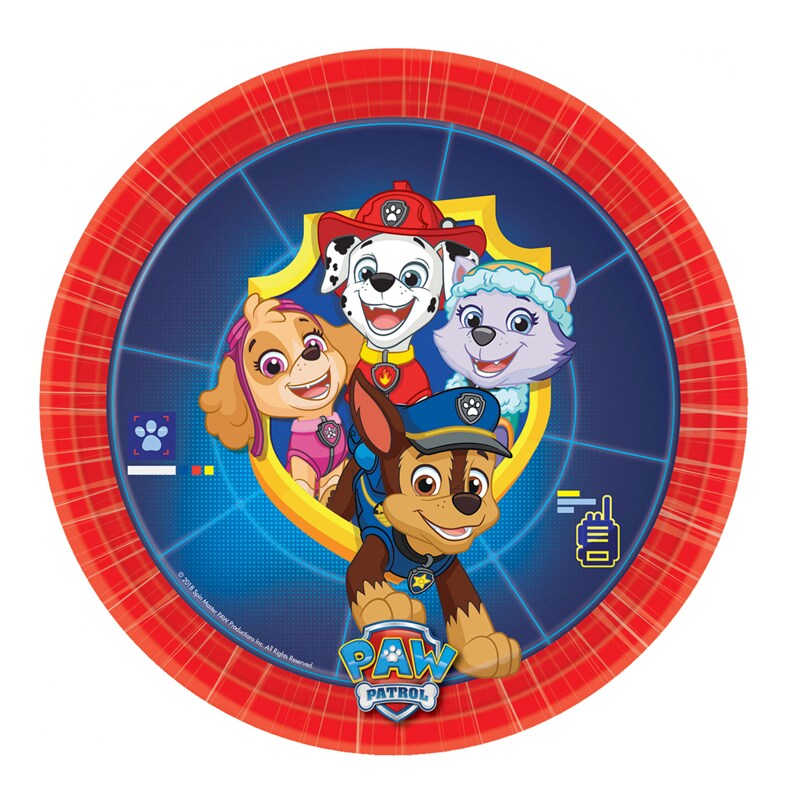Paw Patrol - Assietter 8-pack