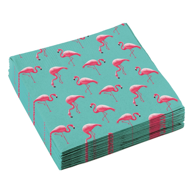 Flamingo Paradise, Servetter 20-pack