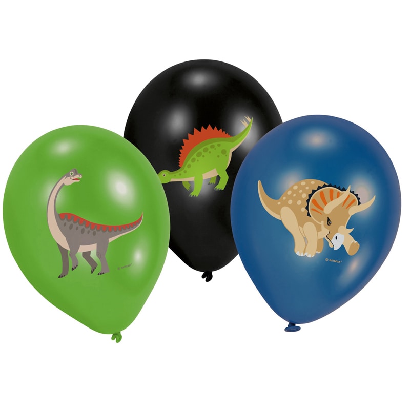 Happy Dinosaur - Ballonger 6-pack