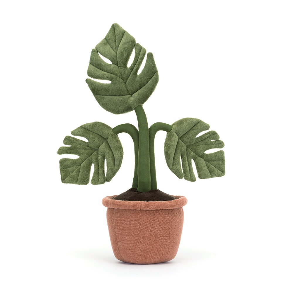 Jellycat - Krukväxt Monstera 43 cm