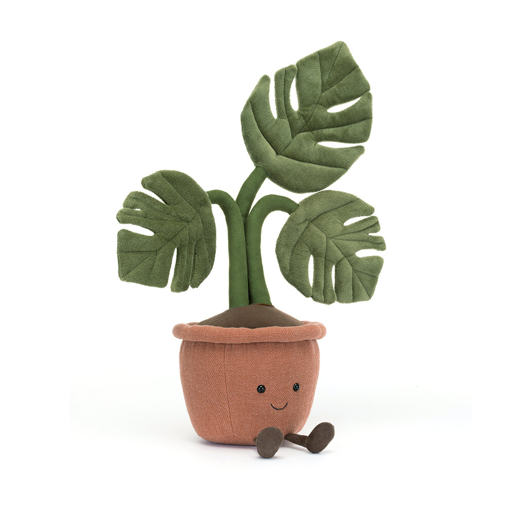 Jellycat - Krukväxt Monstera 43 cm