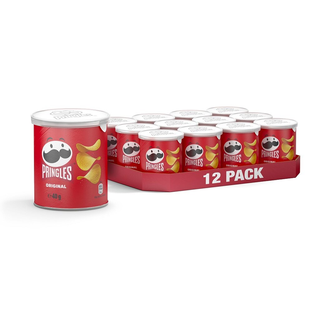 Pringles Original 40 gram 12-pack