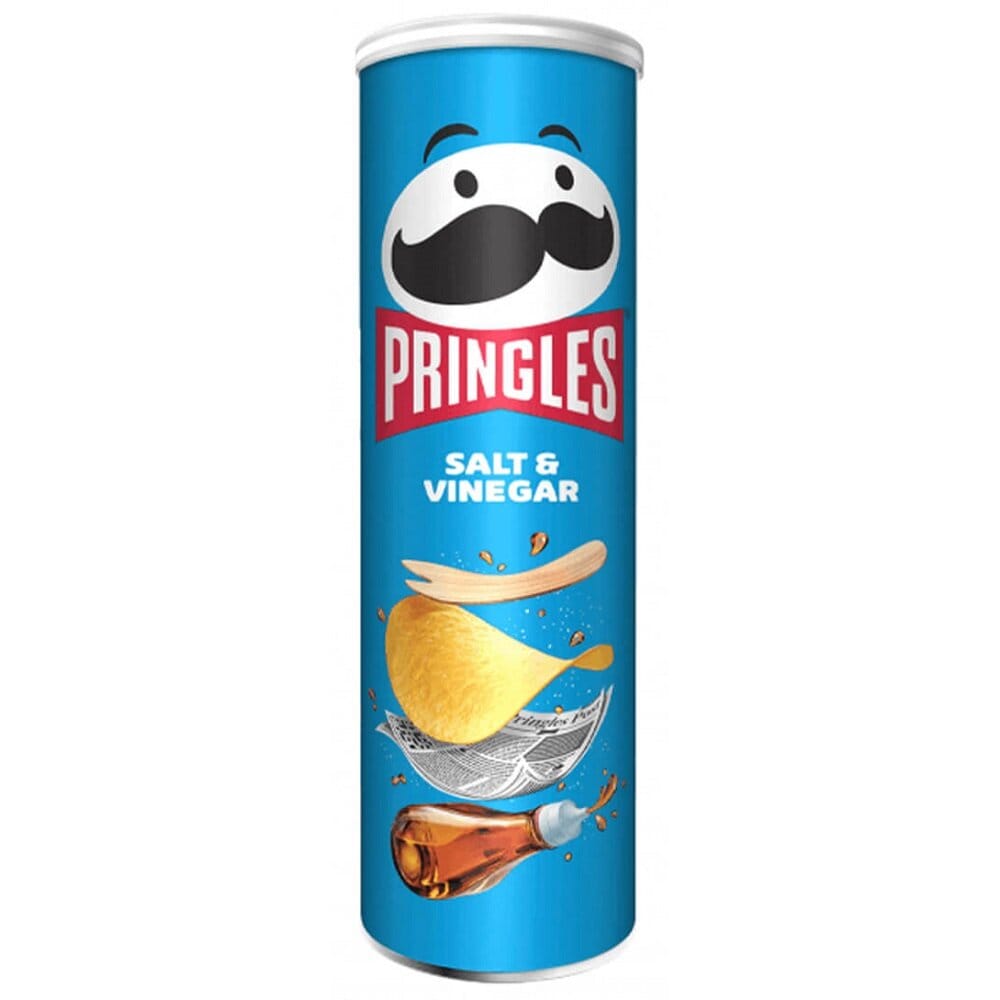 Pringles Salt & Vinäger 165 gram