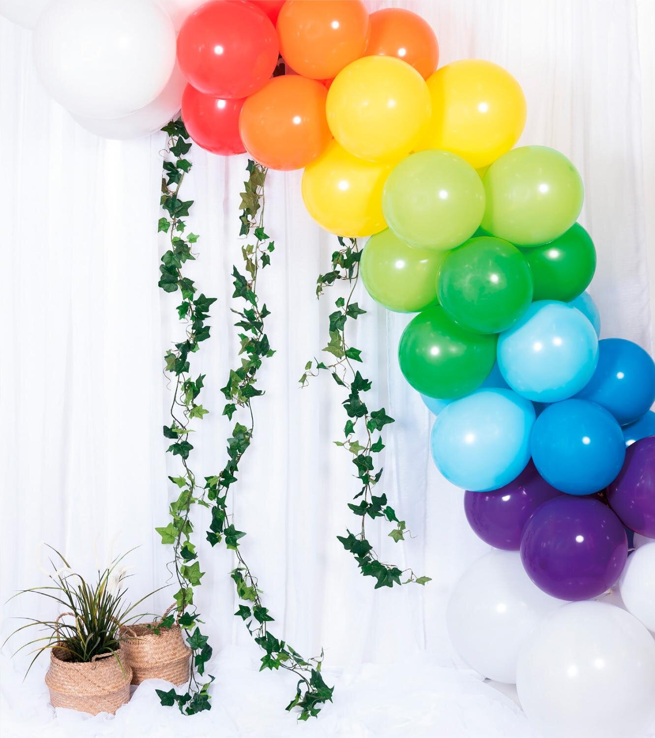DIY Ballongbåge Regnbåge