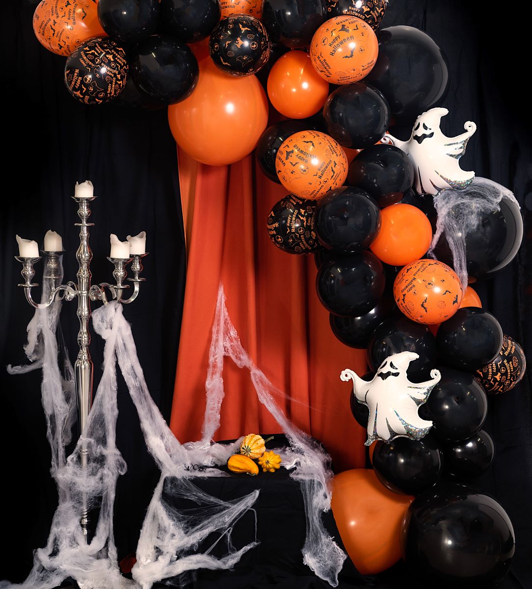 DIY Deluxe Ballongbåge - Halloween