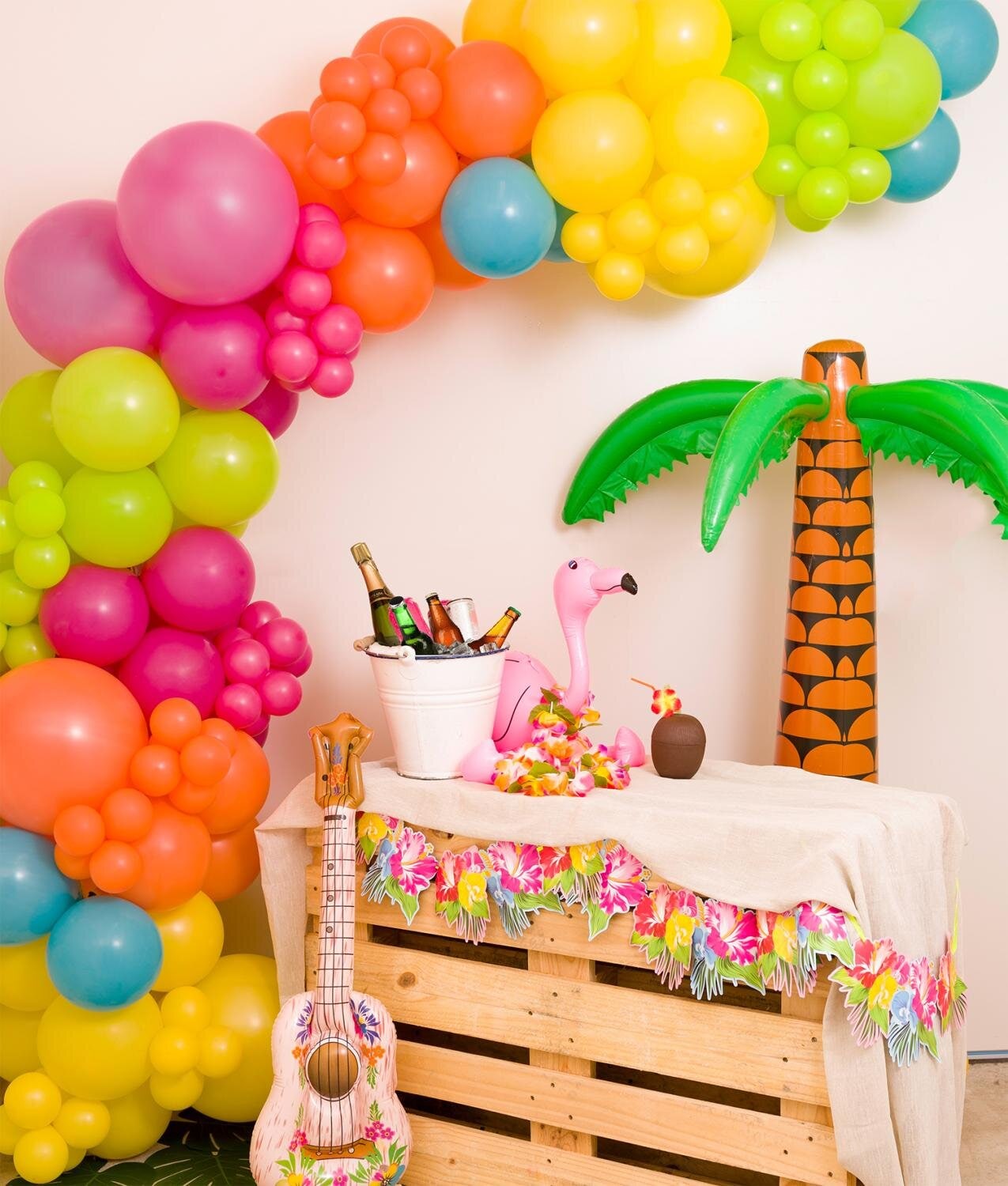 DIY Ballongbåge Hawaiian