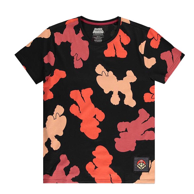 Super Mario Bros, T-Shirt Mario All Over Print Small