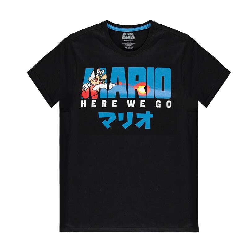 Super Mario Bros, T-Shirt Fire Mario Small