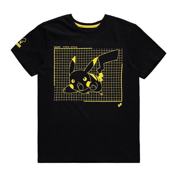 Pokémon, T-Shirt Attacking Pikachu Small