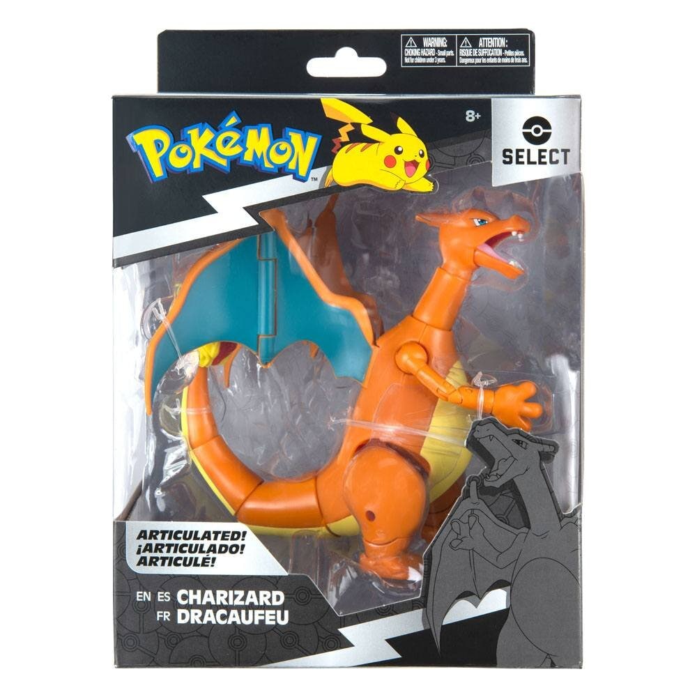 Pokémon, Actionfigur Charizard 15 cm