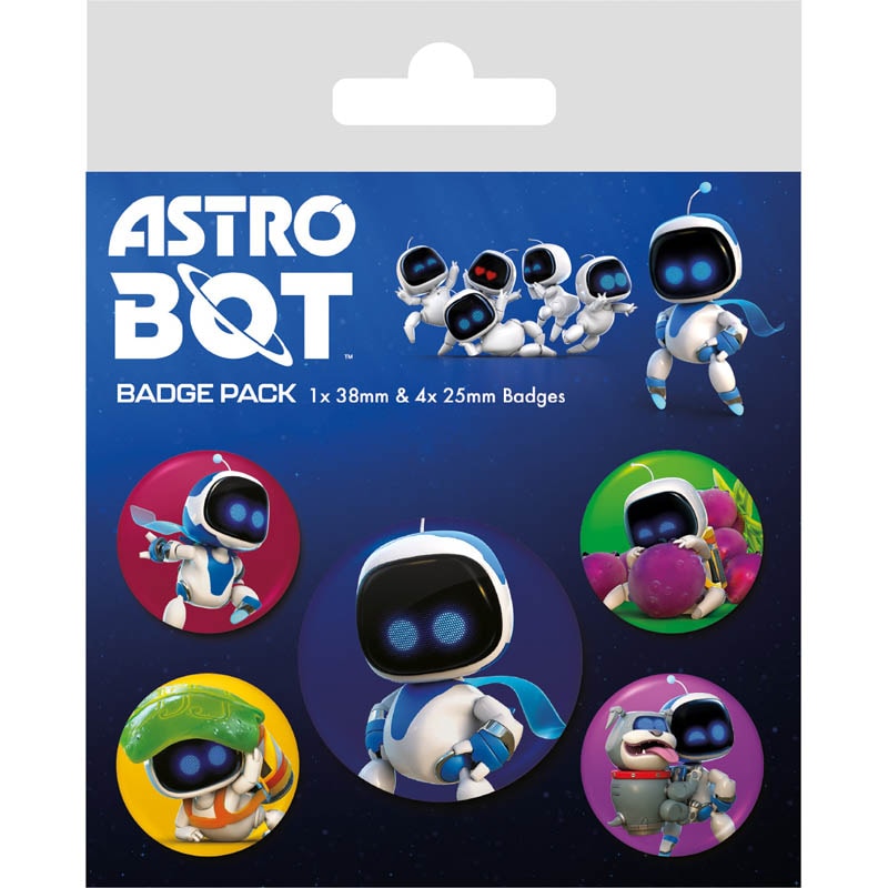 Astro Bot - Knappar 5-pack
