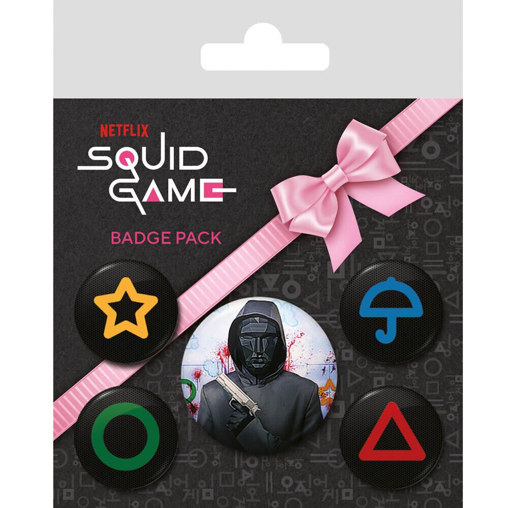 Squid Game - Knappar 5-pack