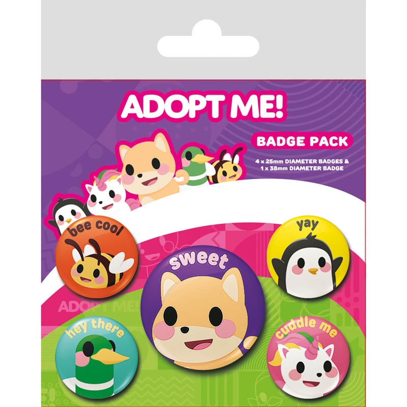 Adopt Me - Knappar 5-pack