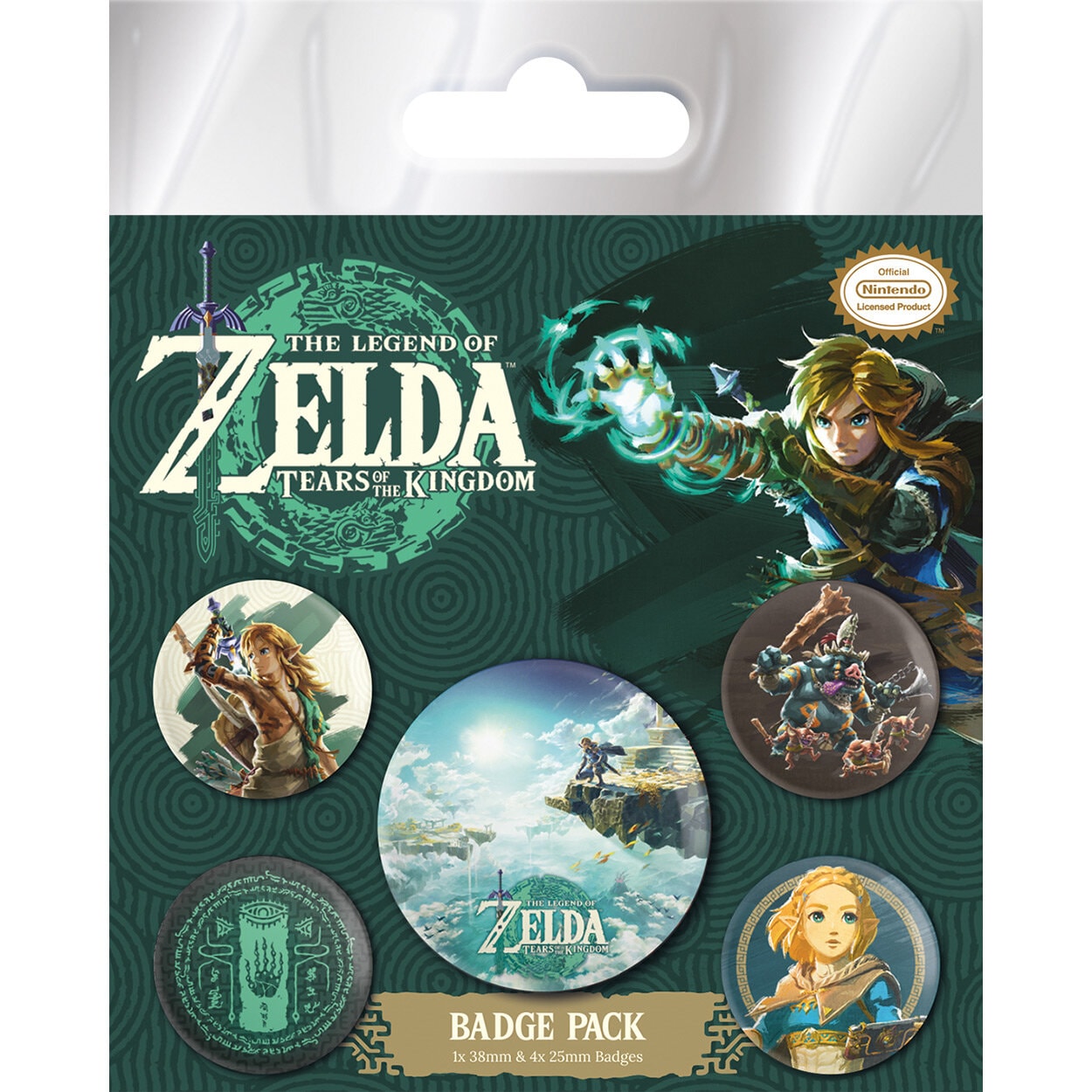 Zelda - Knappar Tears of the Kingdom 5-pack