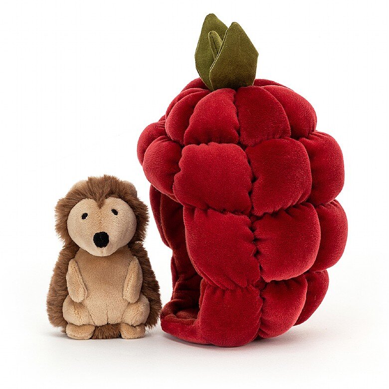 Jellycat - Igelkott med hallon 18 cm