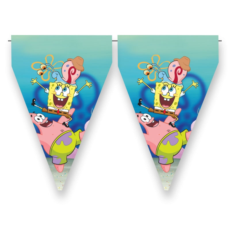 SvampBob - Flaggirlang 3 meter
