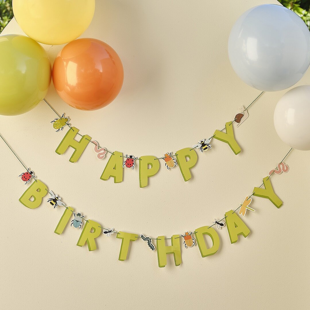 Bug Party - Girlang Happy Birthday 1,5 meter
