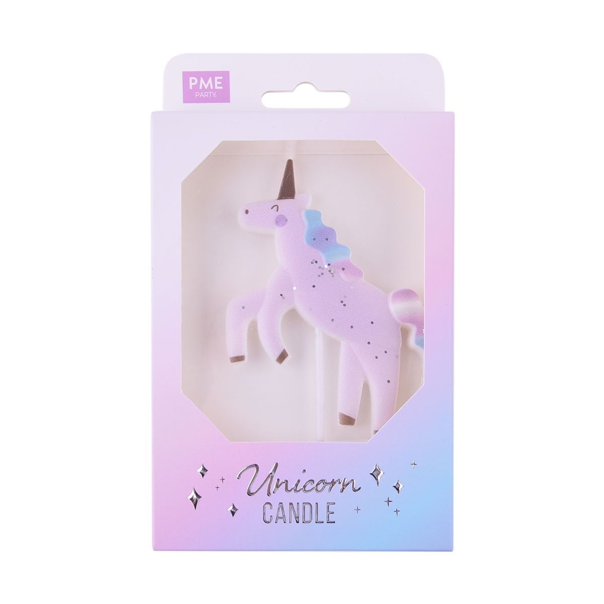 PME - Tårtljus Glittrig Unicorn