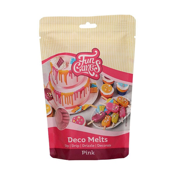 FunCakes - Deco Melts Rosa 250 gram