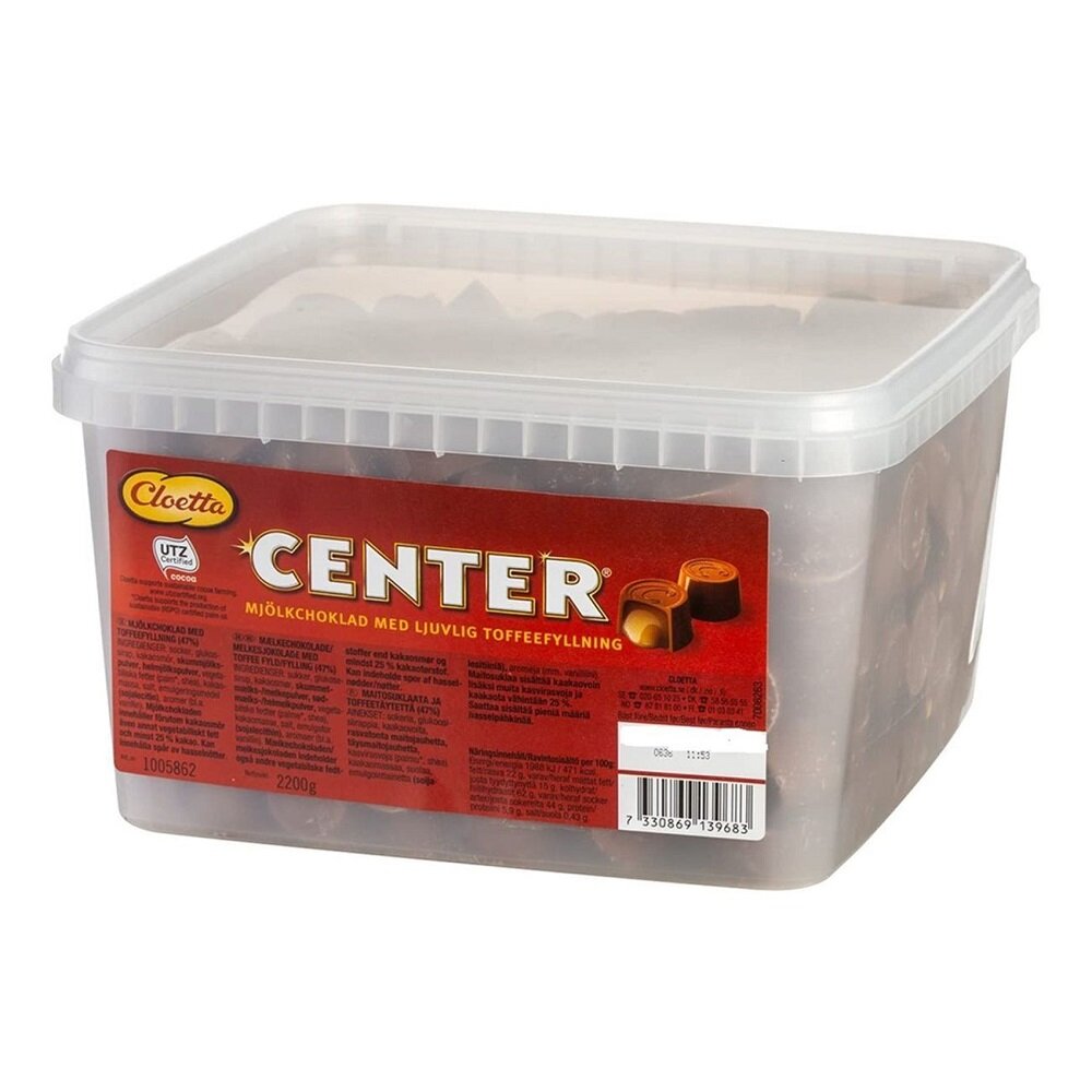 Cloetta Center Storpack 2,2 kg