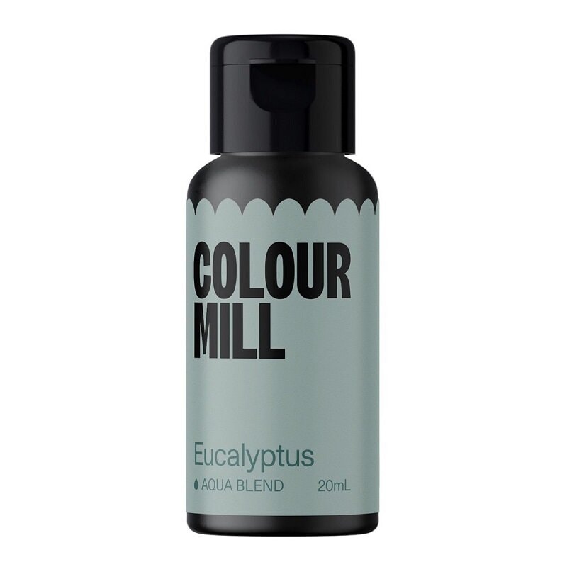 Colour Mill - Vattenbaserad ätbar färg Eucalyptus Grön 20 ml
