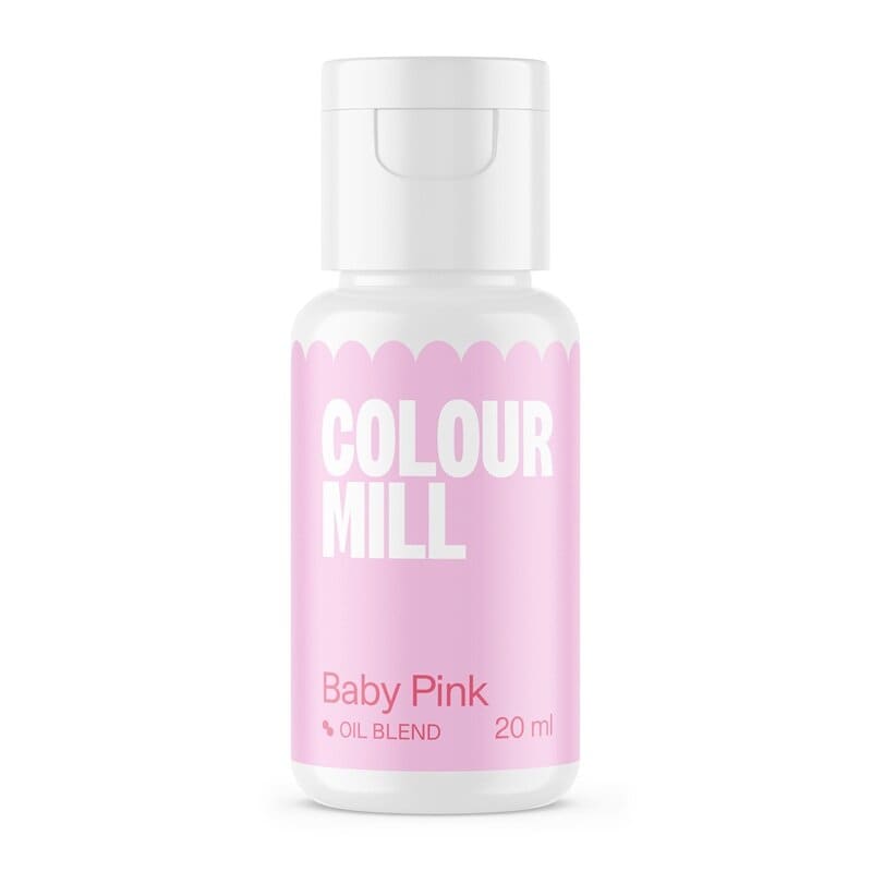 Colour Mill Oljebaserad ätbar färg babyrosa 20 ml