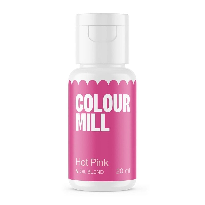 Colour Mill Oljebaserad ätbar färg mörkrosa 20 ml