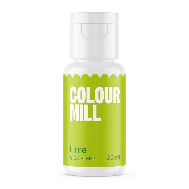 Colour Mill Oljebaserad ätbar färg limegrön 20 ml