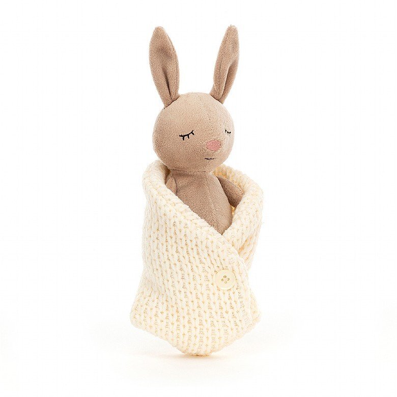 Jellycat - Kanin med gräddvit filt 18 cm