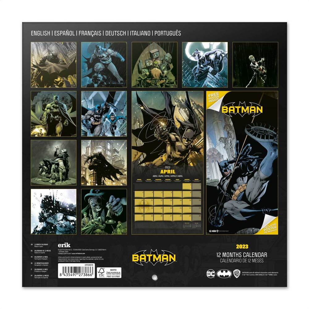 Batman Kalender - Almanacka 2023